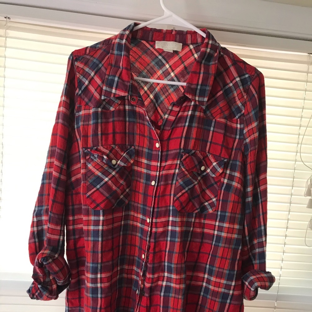 F21 Plus size Flannel